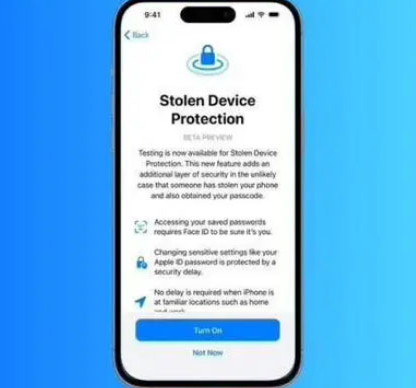 义乌苹果授权维修店分享被盗设备保护功能开启方法 