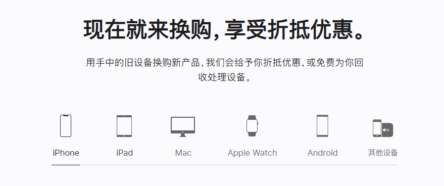 义乌苹果手机维修分享iPhone以旧换新的去处 