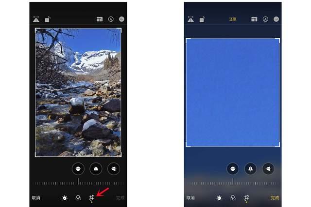 义乌苹果手机维修分享iPhone手机如何使用裁剪功能隐藏照片 